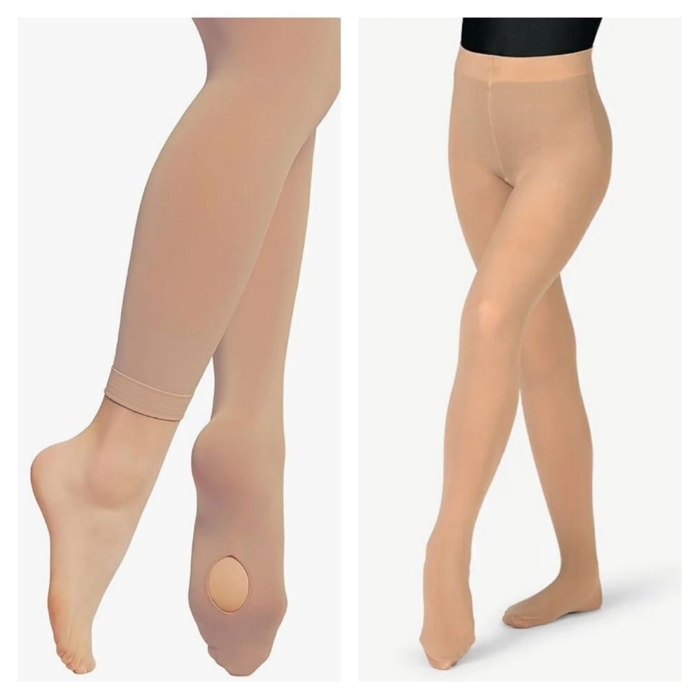 Natalie Kids Convertible Ballet Dance Tights